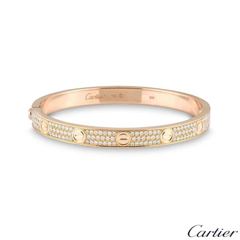 cartier love bracelet size 18